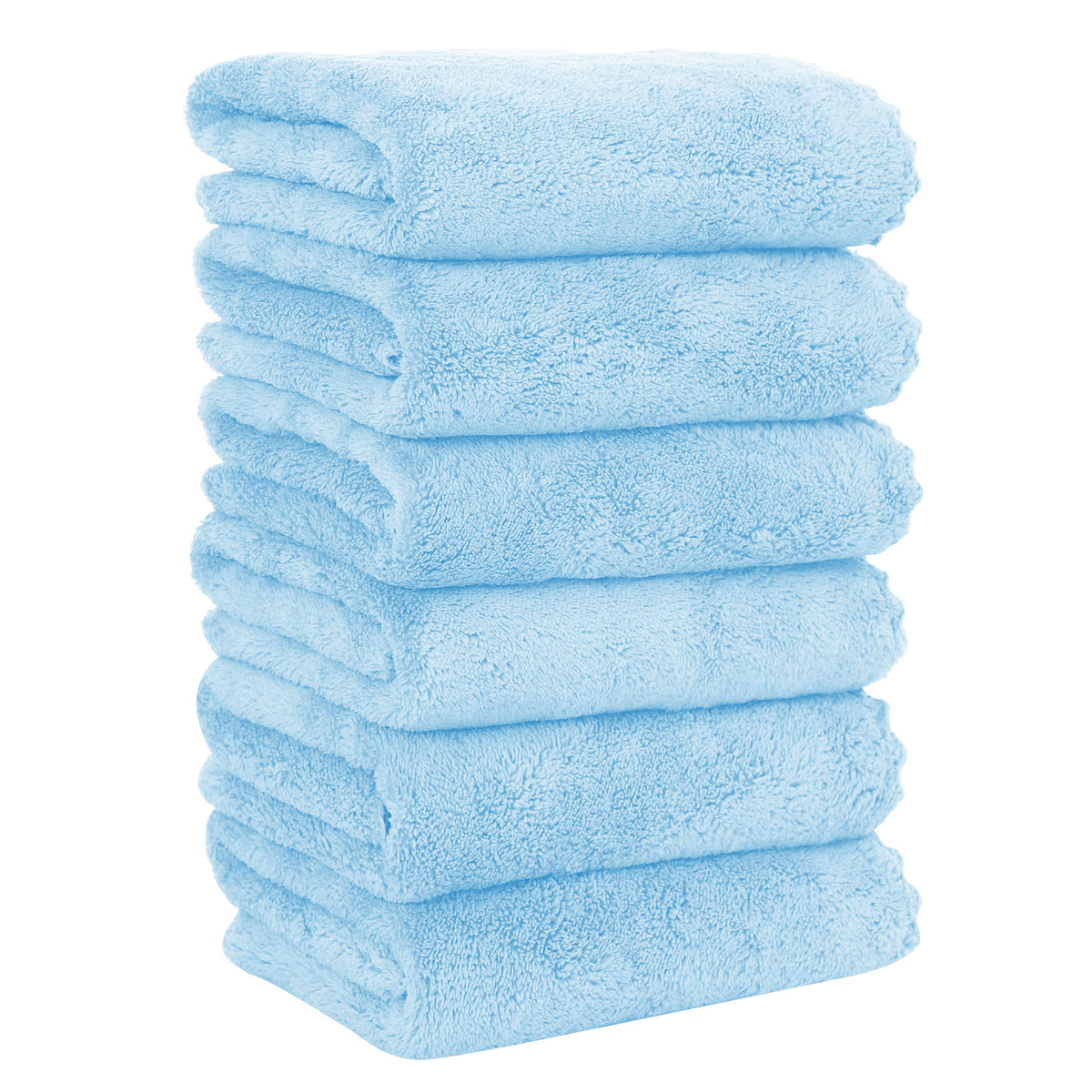MOONQUEEN 18 Pack Premium Hand Towels - Quick Drying - Microfiber Coral Velvet Highly Absorbent Towels - Multipurpose Use as Hotel, Bathroom, Shower, Spa, Hand Towel 16 x 28 inches (Multicolor)