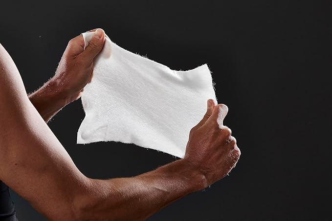 Ignite Mens Body Wet Wipes, Extra Thick 8" x 8" Shower Wipes, Revitalizing Scent, 10 Count (Pack of 3)