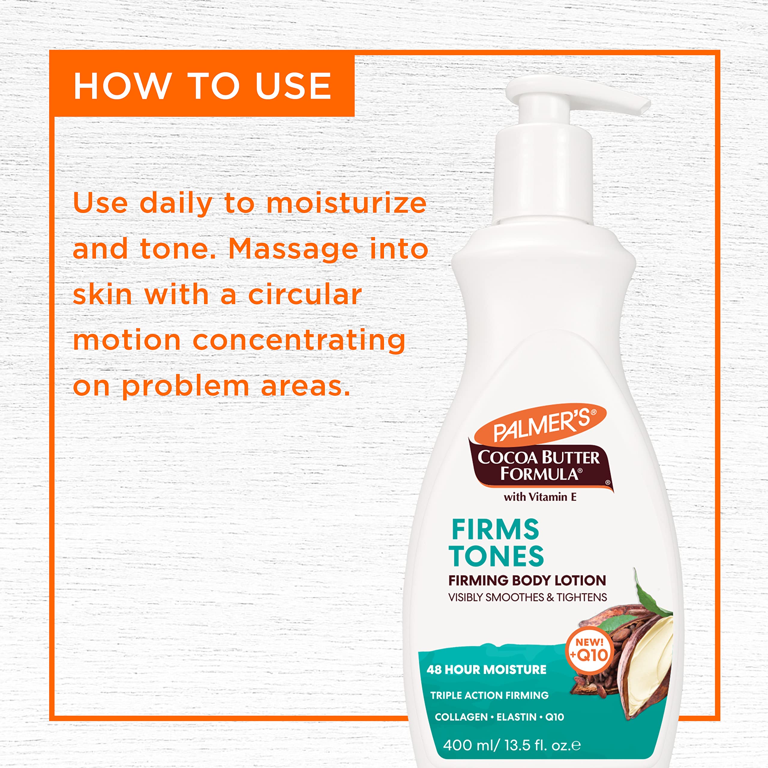 Palmer's Firming Body Lotion, Cocoa Butter Formula, Pump Bottle (13.5 Oz)