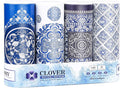 Car Round Canned Tissue Box Cup Holder Facial Tissues,Cylinder Tube Face Towel,4 Canister 3-Ply Car Napkins for Travel Tissue Bulk Fit Home,Office,School by CLOVER