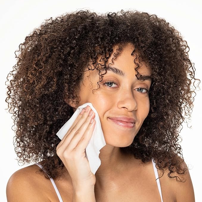 Neutrogena Makeup Remover Towelettes for Face with Micellar Water Daily Alcohol-Free Gently Removes Oil Dirt and Waterproof Makeup in a Simple Fully Plant-Based Cloth, 25 ct