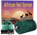 ARCH&M African Net Sponge Authentic Exfoliating Shower & Bath Loofah