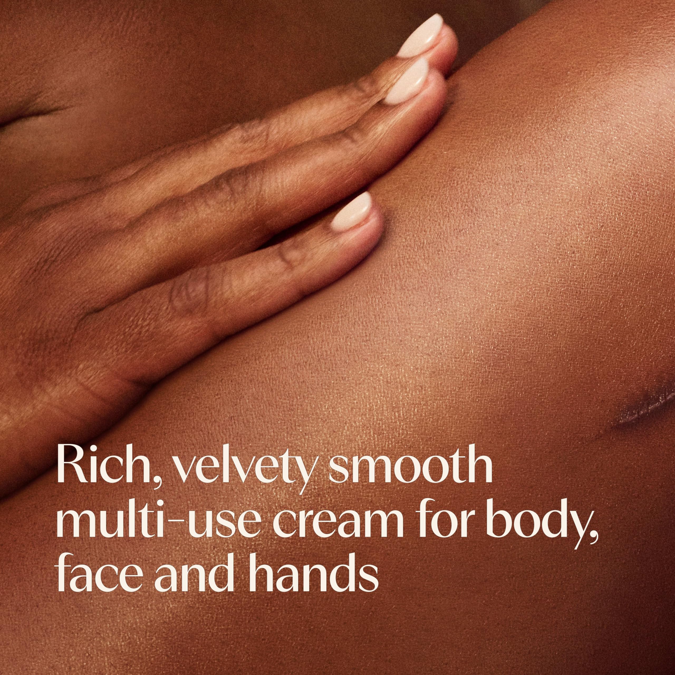Aveeno Daily Moisturizing Cream with Prebiotic Oat & Shea Butter for Body, Face & Hands Moisturizer Cream, Hydrates Normal to Dry, Sensitive Skin, Fragrance Free, Non-Comedogenic, 20 oz