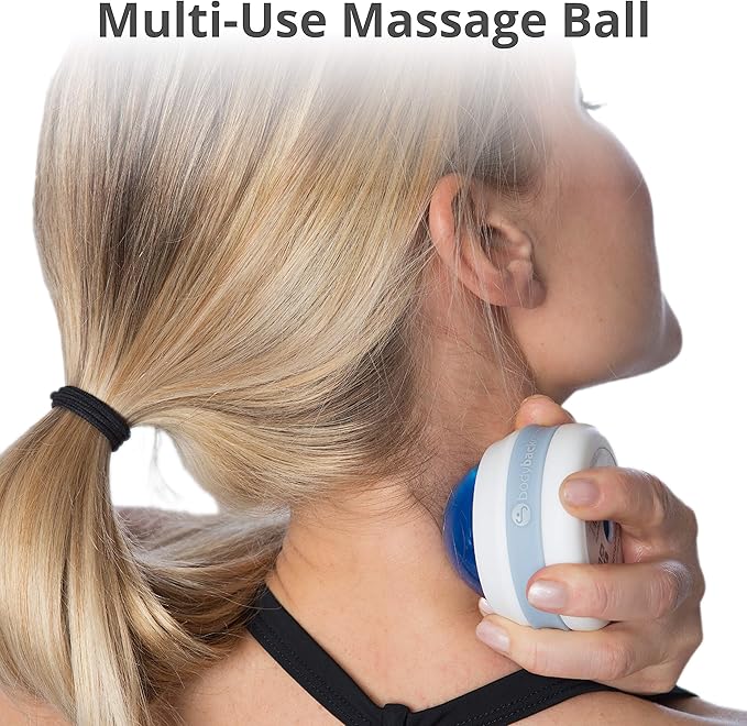 Body Back FSA Eligible Manual Massage Roller Ball | Deep Tissue Roller & Lacrosse Ball - Handheld Massager for Sore Muscles & Joint Pain | 360° Mobility Therapy Ball for Athletes & Fitness Recovery