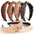 DiyJibb Headbands for Women Girls - 6PCS Stylish Top Knotted Headbands - Knotted Headband for Women - Head Bands Wide Hairband Hair Accessories