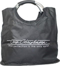 Chris Christensen Dog Grooming Bag Organizer, Tote Bag, Black Metal Handle Bag for Professional Groomers, Dog Grooming Carrier For Tools, Professional Pet Tool Carrier