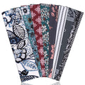 Ztomine 8 Pack Headbands for Women Non Slip - Stylish Sports Hair Bands for Women's Hair - Soft Cotton Cloth Stretchy Headbands for Women for Yoga, Outdoor Exercise Running