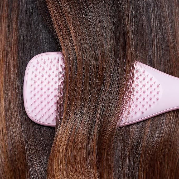 Tangle Teezer Ultimate Detangler Brush, Straight to Wavy, Millennial Pink