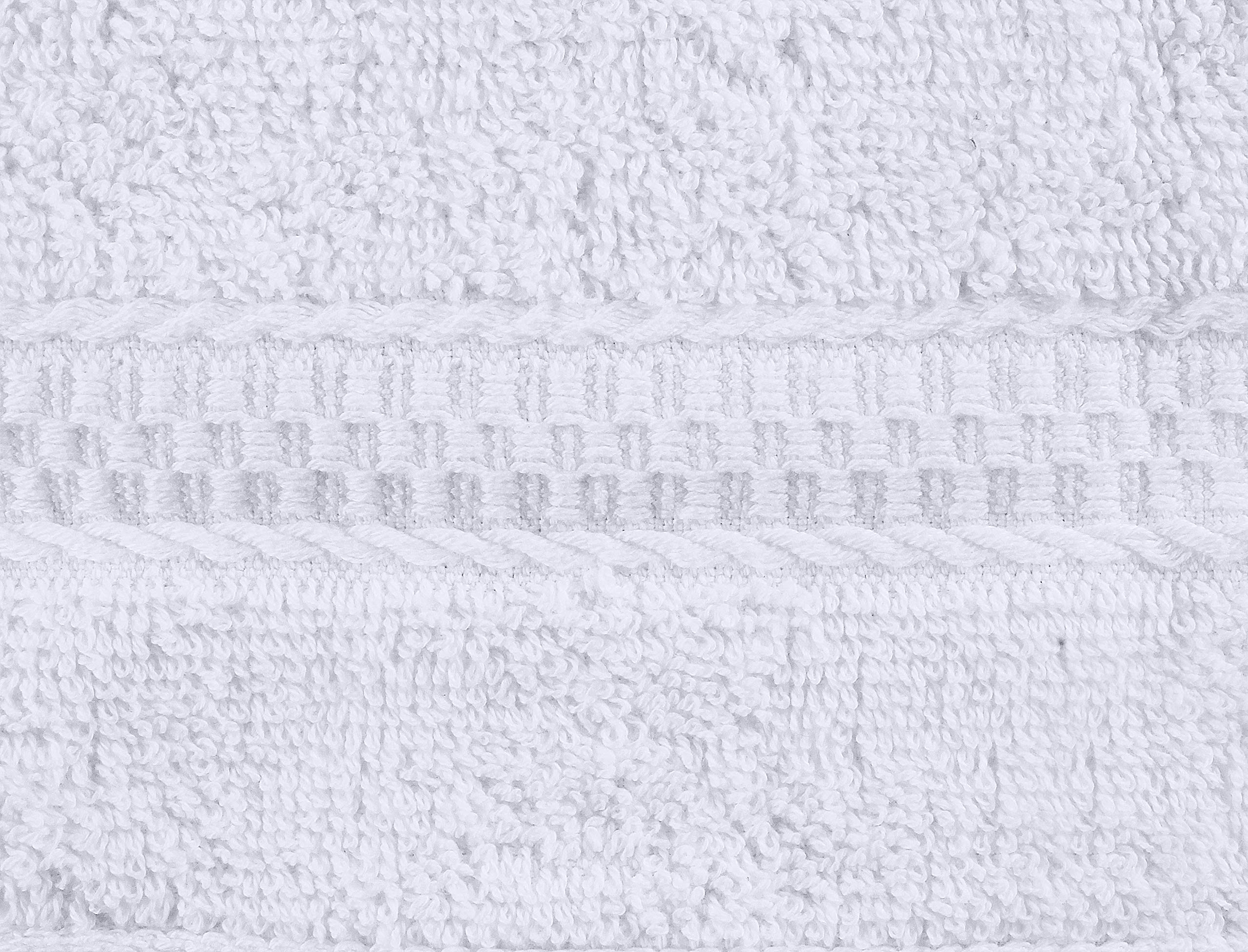 Utopia Towels 12 Pack Premium Wash Cloths, 12x12 in, 100% Cotton, White