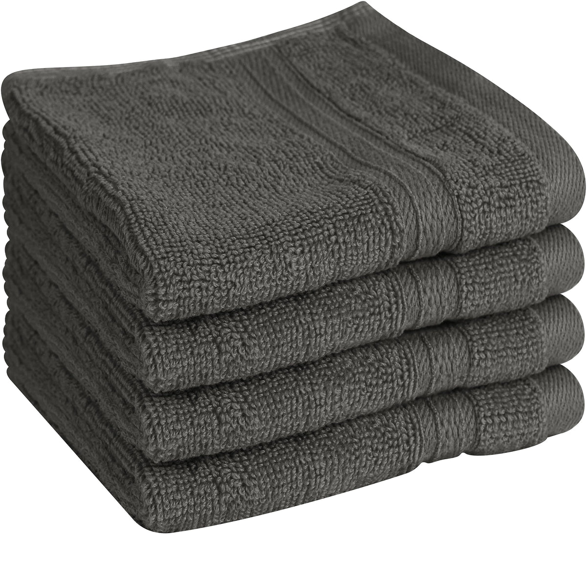 Towel and Linen Mart 100% Cotton 6 Pack Bath Towel Set, Quick Dry, Super Absorbent, Light Weight, Soft, (27 x 54 Pack of 6) (27 x 54 6 Pack, Plum, Pink, Beige, Grey, White, Peach)